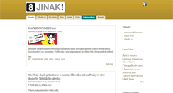 Desktop Screenshot of 8jinak.cz