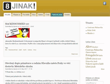 Tablet Screenshot of 8jinak.cz